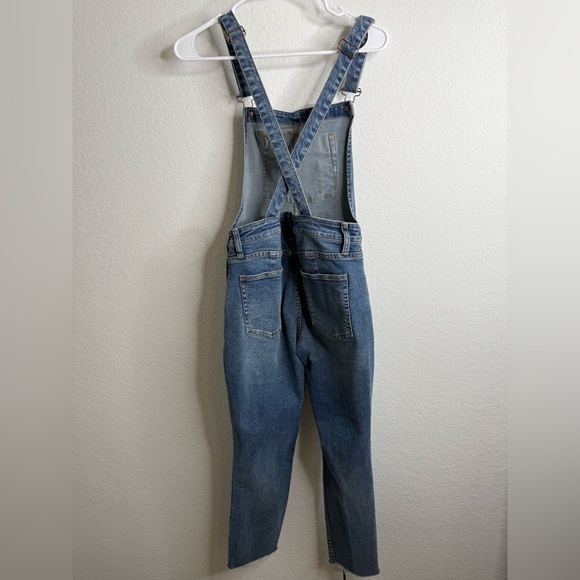 Free People We The Free CRVY Skinny Denim
Contour Overalls Blue Women's Size 28 - Picture 7 of 14